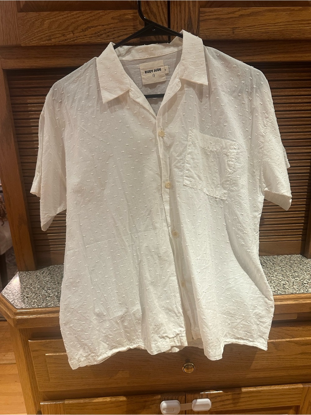 Rudy Jude Portuguese Top, Swiss Dot
